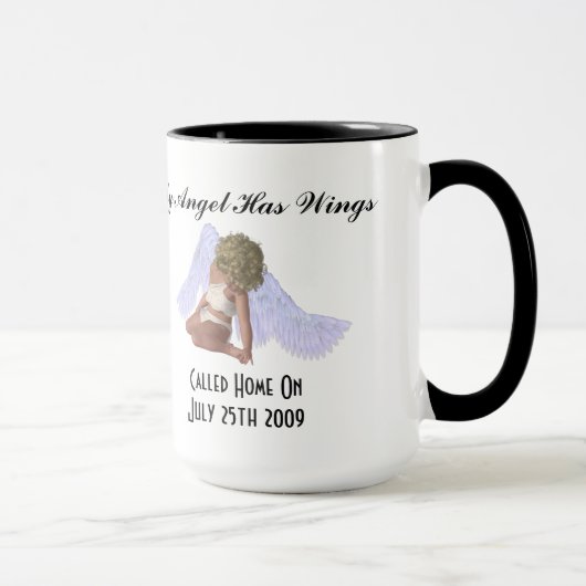 #2 Personalisieren Sie Ihre Wings-Tasse Tasse (Rechts)