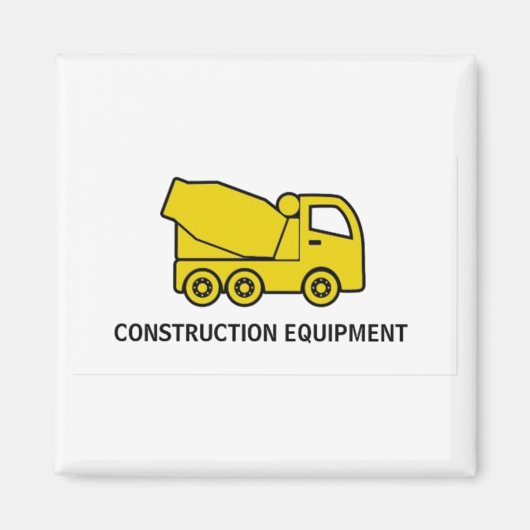 2 PET des Zoll-quadratisches Magneten Magnet (Vorne)