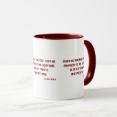 2 Peter 1:20 Bibelverse-Schrift Zweittonne-Tasse Tasse (VorderseiteRechts)