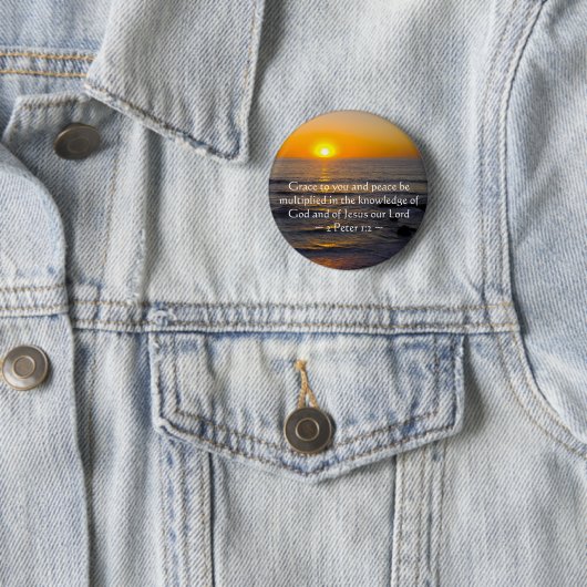 2 Peter 1:2 Button (Beispiel)