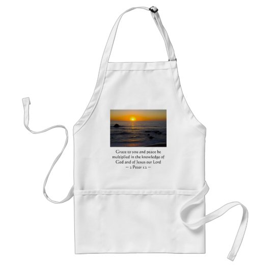 2 Peter 1:2 Schürze (Vorne)