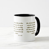 2 Peter 2:21 KJV Bibelschrift Zwei-Tone-Tasse Tasse (VorderseiteRechts)