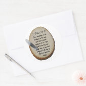 2 Peter 3: 11-12 Runder Aufkleber (Umschlag)