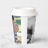 2 Photo Custom Double Sided  Pappbecher (Rechts)