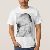2 Photo Custom Double Sided  T-Shirt (Vorderseite)