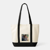 2 Photo Custom Double Sided Tragetasche (Rückseite)