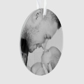 2 Photo Custom Ornament (Vorderseite)
