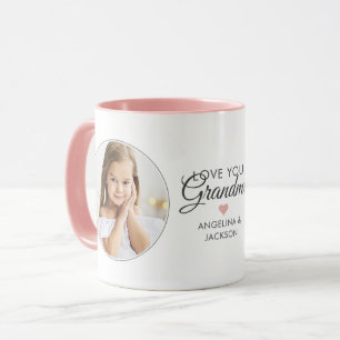 2-Photo Liebe Oma/Omi/Granny Tasse