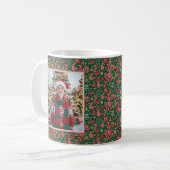 2 Photo Ornament 6-7 Meme Christmas Doodles Kaffeetasse (Vorderseite Links)