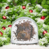 2 Photo Template Graffiti Splat Schneekugeln (Weihnachten)