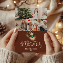 2 Photo  Western Cowboy Hat Christmas