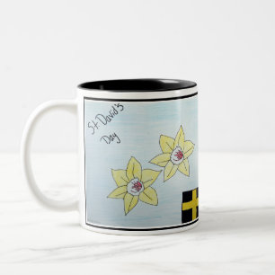 2. Pl. Eisteddfod-Tasse Zweifarbige Tasse