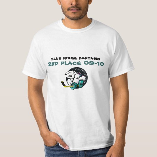 2. Platz der blauen Kantezwerghühner T-Shirt (Vorderseite)
