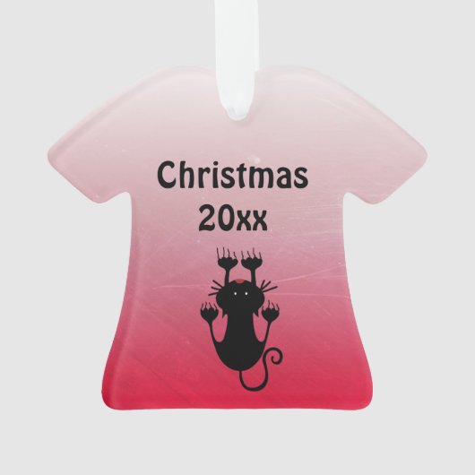 2. Platz Ugly Christmas Sweater Contest Ornament (Rückseite)