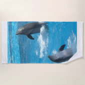 2 Playable Delphine Beach Handtuch (Vorderseite)