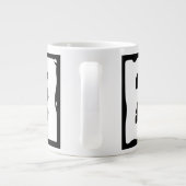 2 plus 2 gleich 5 Jumbo-Tasse (Rückseite)