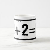2 plus 2 gleich 5 kaffeetasse (Mittel)