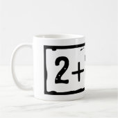 2 plus 2 gleich 5 kaffeetasse (Links)