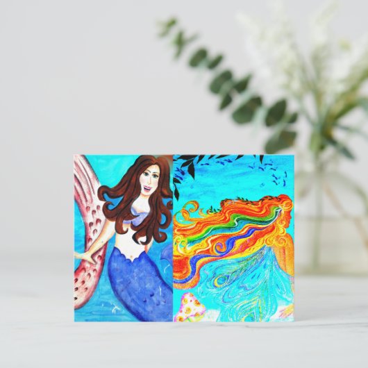 2 Postkarte (Stehend Vorderseite)