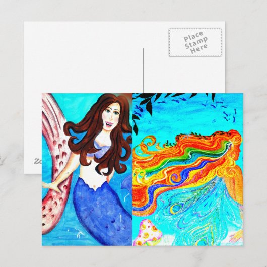 2 Postkarte (Vorne/Hinten)