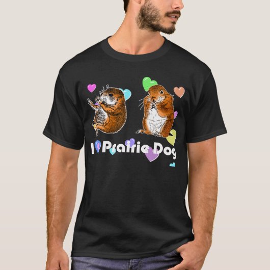 2 preirie Hunde T-Shirt (Vorderseite)