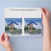 2 Princess Birthday Custom Candy Bar Wrappers Flyer (Hand)