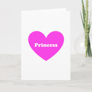 2 Prinzessin Feiertagskarte