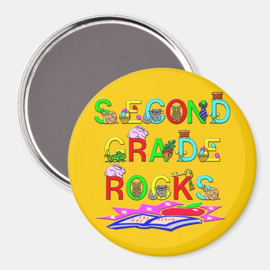 2. Ränge Magnet (Vorderseite/Rückseite)