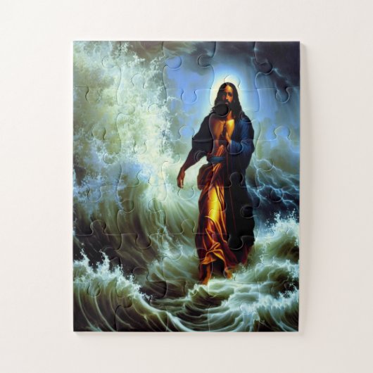 2 Rätsel durch unruhiges Wasser Puzzle (Vertikal)