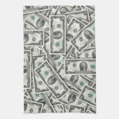 $2 Rechnung Geld Hintergrund Geschirrtuch (Vertikal)