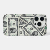  $2 Rechnung Geld Hintergrund iPhone Hülle (Rückseite (Horizontal))