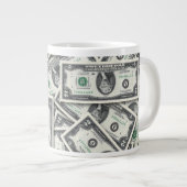 $2 Rechnung Geldmuster Jumbo-Tasse (Vorderseite Rechts)