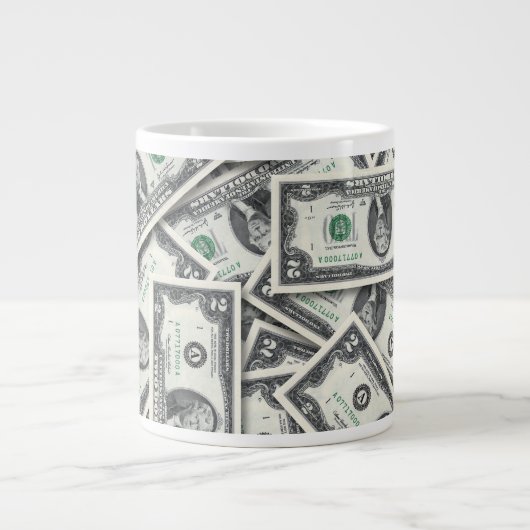$2 Rechnung Geldmuster Jumbo-Tasse (Vorderseite)