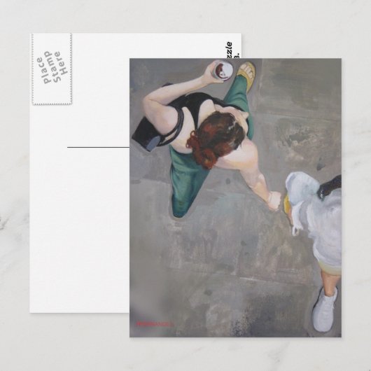 2 RICHTUNG POSTKARTE (Vorne/Hinten)