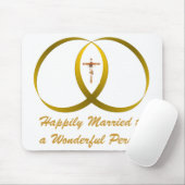 2 Ringe & JESUS, Mousepad (Mit Mouse)