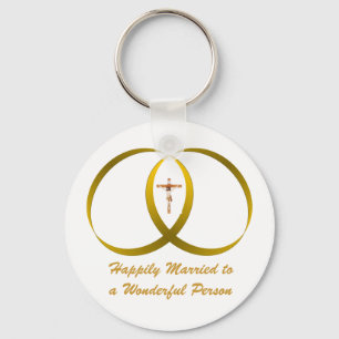 2 Ringe & JESUS, Schlüsselanhänger