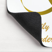 2 Ringe & STAR von DAVID, glücklich Verheiratet... Mousepad (Ecke)