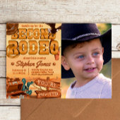 2. Rodeo Landschaft Einladung mit Bild
