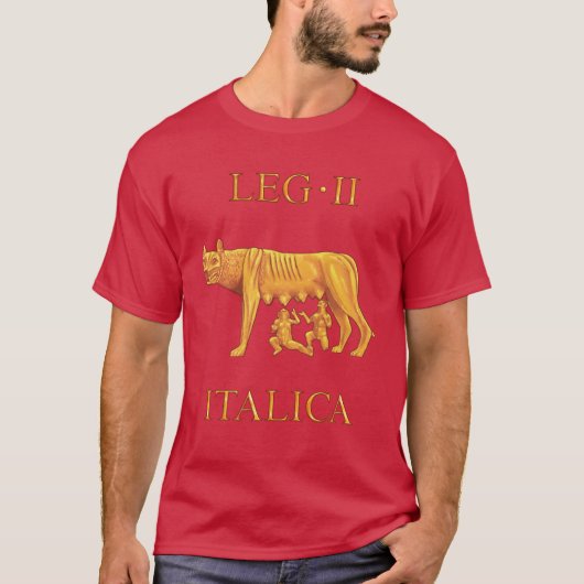 2. Römische Legion II Italica T-Shirt (Vorderseite)