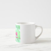 2 rote Blume Espressotasse (Rechts)