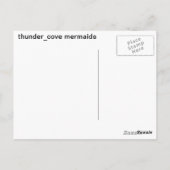 2 rote Dienstposten Postkarte (Rückseite)