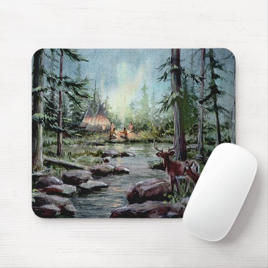 2 ROTWILD-UHR durch SHARON SHARPE Mousepad (Mit Mouse)