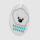 2 Ruhende Hundewolken - reversibel Ornament (Vorderseite)