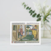 2 Samuel 11 1-5 David sieht Bathsheba Baden, von Postkarte (Stehend Vorderseite)