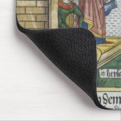 2 Samuel 11 1-5 David sieht Bathsheba, von zu Mousepad (Ecke)