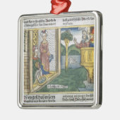 2 Samuel 11 1-5 David sieht Bathsheba, von zu Silbernes Ornament (Links)