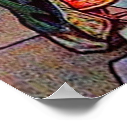 2 Samuel 18 David Grieves Over Absalom Poster (Ecke)