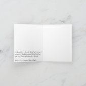 2 Samuel 23:4, Fall Sunset, Note Card Karte (Innenseite)
