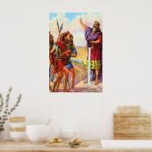 2 Samuel 23 David's Mighty Men Poster (Küche)