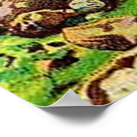 2 Samuel 5 David wird ein mächtiges King-Poster Poster (Ecke)